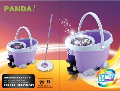 【【超拓快乐】厂家直销新款 旋转手压拖把 好神拖 生产厂家】价格,厂家,图片,拖把、拖把桶,台州市黄岩虹天模业-